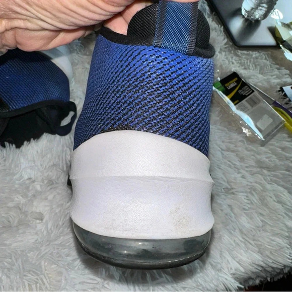 Nike Men\'s Air Max Infuriate Sneakers Size 8 Mid Royal Blue Black AA4438-004 main image 6